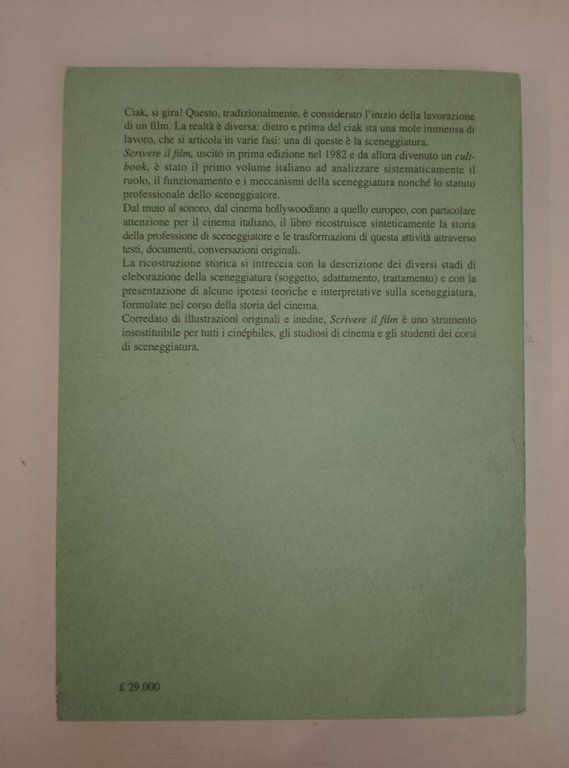 Scrivere il film, Giuliana Muscio, Dino Audino, 1981