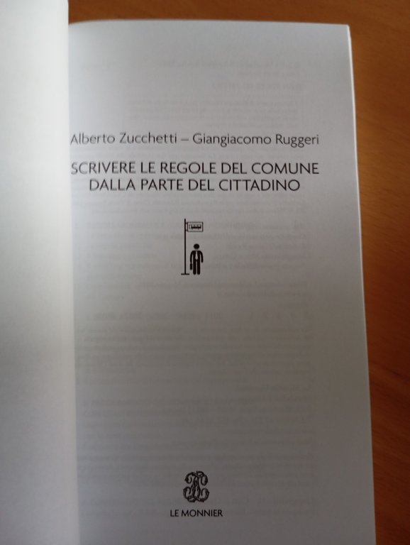 Scrivere le regole del comune, A. Zucchetti - G. Ruggeri, …