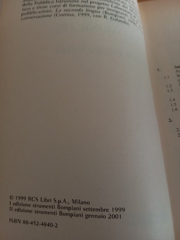 Scrivere per comunicare, Gabriele Pallotti, Bompiani, 2001