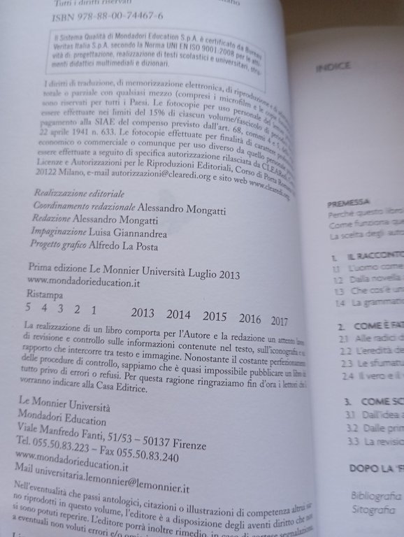 Scrivere storie brevi, Monica Zanardo, Le Monnier, 2017