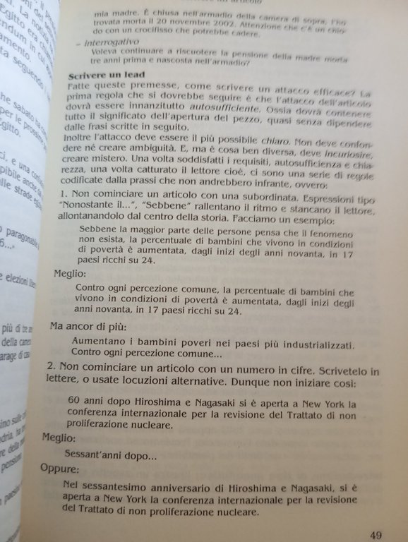 Scrivere un articolo, Stefano Baldolini, Dino Audino, 2006