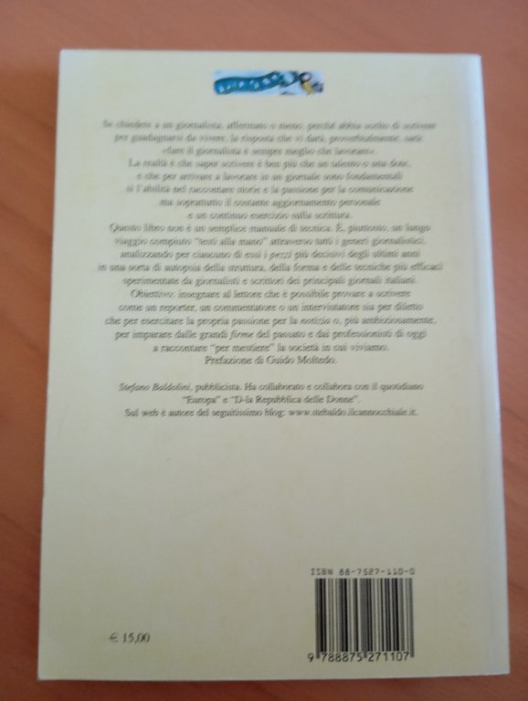 Scrivere un articolo, Stefano Baldolini, Dino Audino, 2006