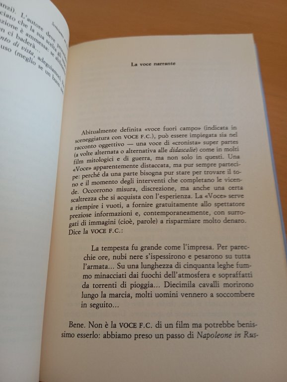 Scriviamo un film. La stesura di un copione, Age, Pratiche …