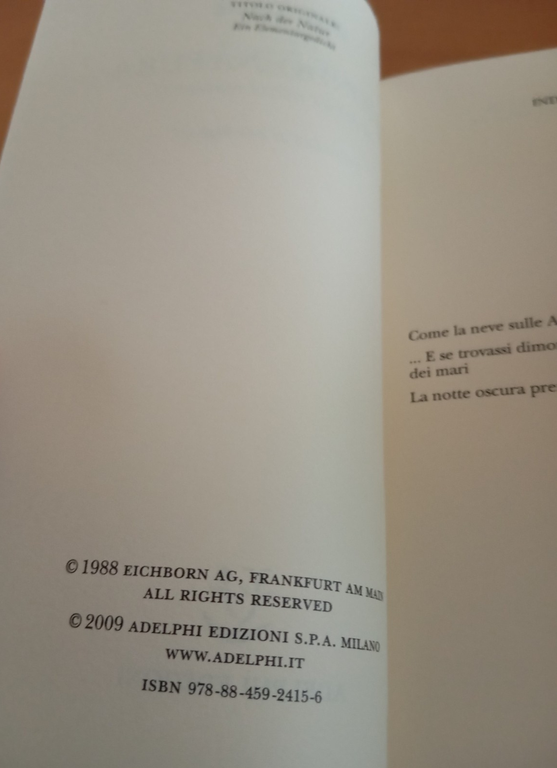 Secondo natura, W. G. Sebald, Adelphi, 2009