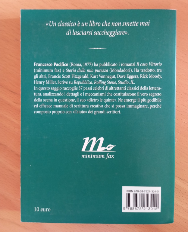 Seminario sui luoghi comuni, Francesco Pacifico, Minimum fax, 2012 | Immagine Gallery 4