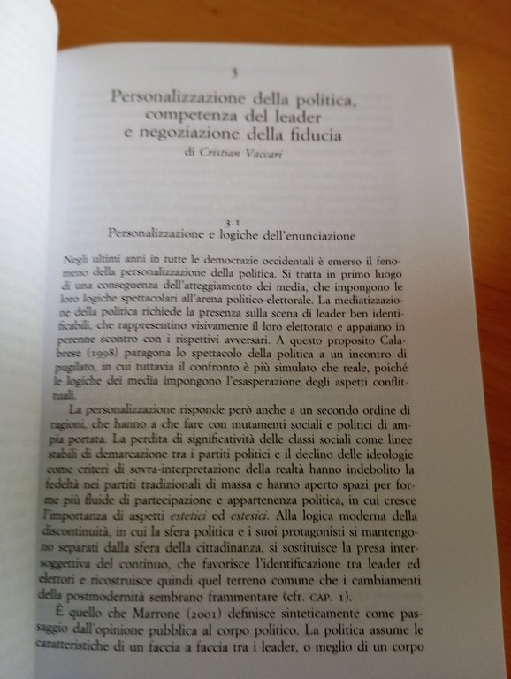 Semiotica della comunicazione politica, Giovanna Cosenza, Carocci, 2007