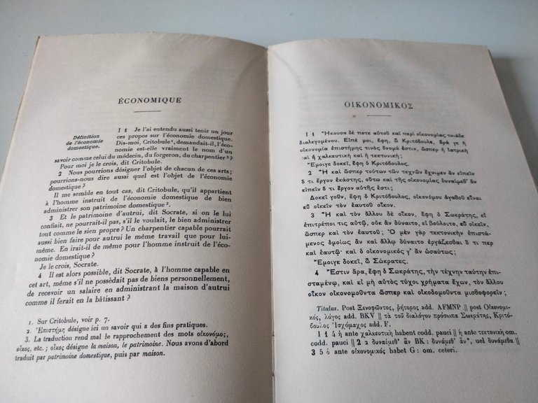 Senofonte, Economique, Pierre Chantraine, Les belles lettres, 1949 | Immagine Gallery 6