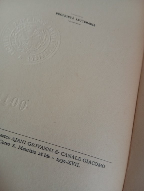 Sepolcri e liriche, Ugo Foscolo, Lattes, 1939 | Immagine Gallery 13