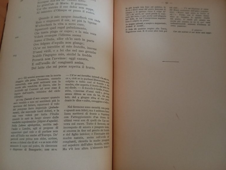 Sepolcri e liriche, Ugo Foscolo, Lattes, 1939