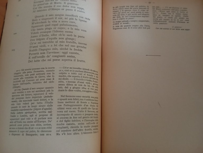 Sepolcri e liriche, Ugo Foscolo, Lattes, 1939 | Immagine Gallery 15