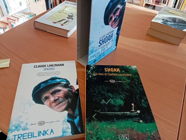 Shoah, Claude Lanzmann, Libro + 4 DVD, Einaudi, 2007