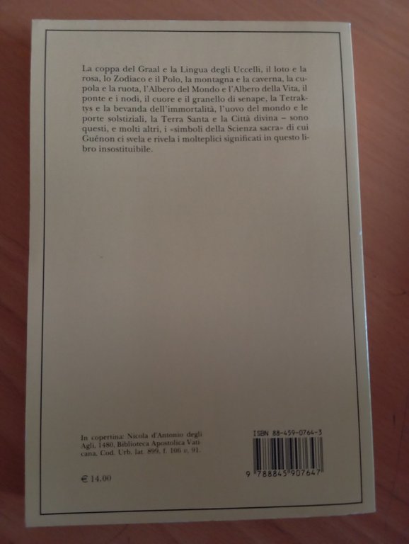 Simboli della Scienza sacra, René Guenon, Adelphi, 2006