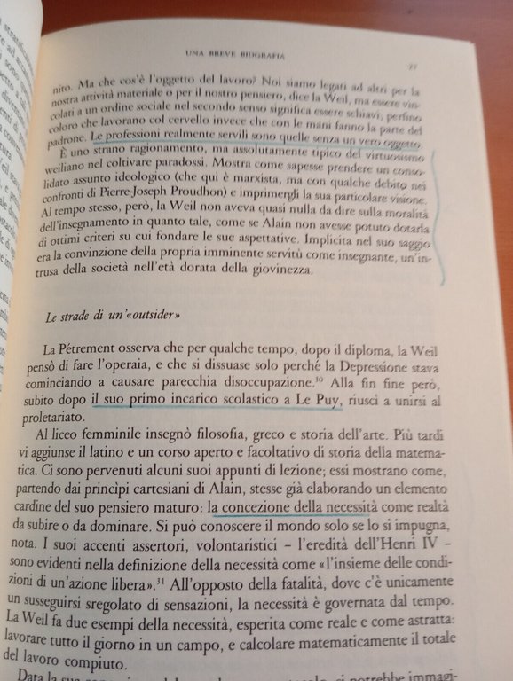 Simone Weil. Ritratto di un'ebrea che si volle esiliare, Thomas …