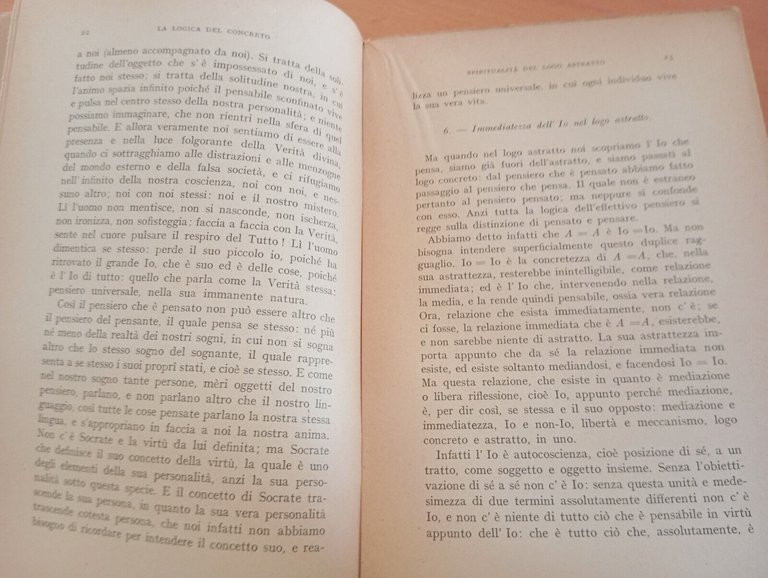 Sistema di logica come teoria del conoscere volume due, Giovanni …