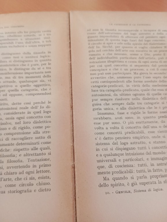 Sistema di logica come teoria del conoscere volume due, Giovanni …