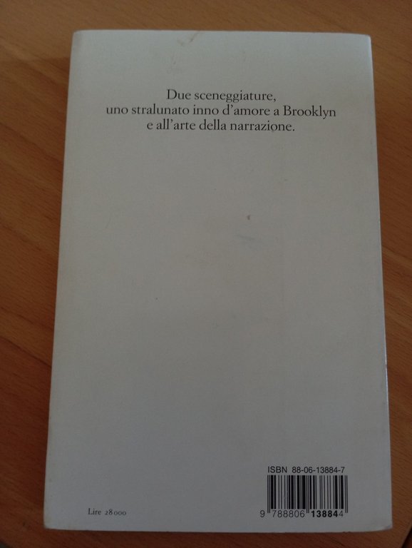Smoke & blue in the face, Paul Auster, Einaudi, 1995, …