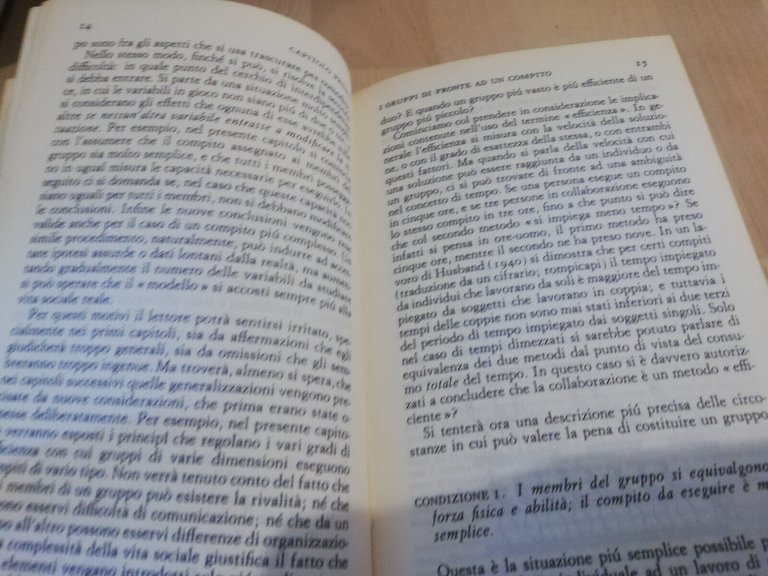 Sociologia dei gruppi, Josephine Klein, 1968, Einaudi