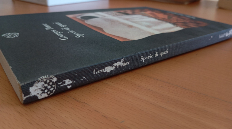 Specie di spazi, Georges Perec, Bollati Boringhieri, 1989