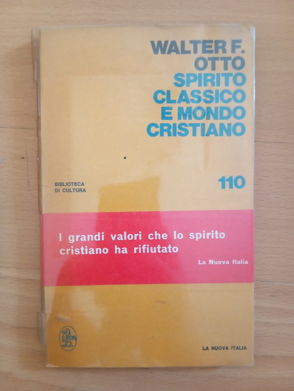 Spirito classico e mondo cristiano, Walter F. otto, La Nuova … | Immagine principale