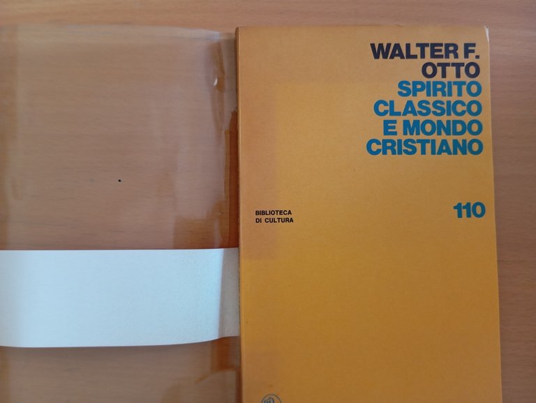Spirito classico e mondo cristiano, Walter F. otto, La Nuova … | Immagine Gallery 7