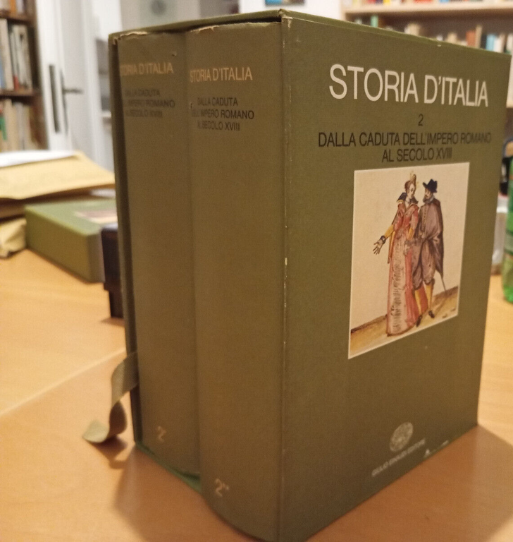 Storia d'Italia Einaudi, volume 2 (2* 2**), due volumi in …