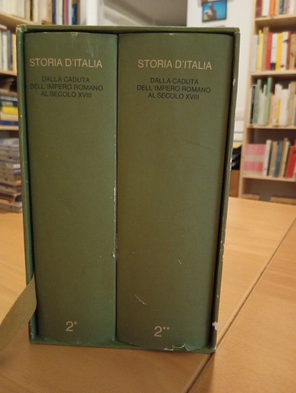 Storia d'Italia Einaudi, volume 2 secondo (2* e 2**) cofanetto, …