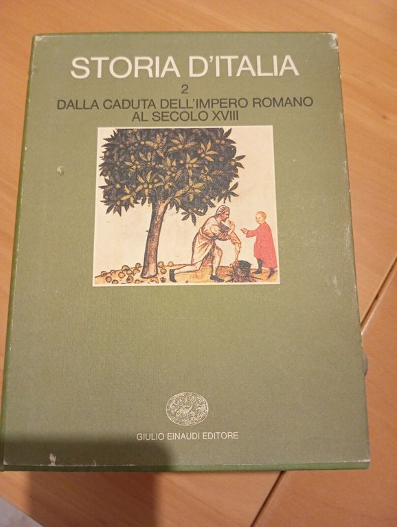 Storia d'Italia Einaudi, volume 2 secondo (2* e 2**) cofanetto, …