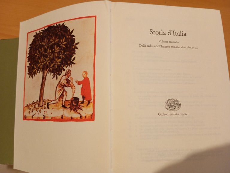 Storia d'Italia Einaudi, volume 2 secondo (2* e 2**) cofanetto, …