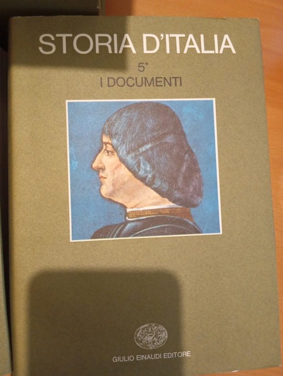 Storia d'Italia Einaudi, volume quinto 5 (5* e 5**) I …