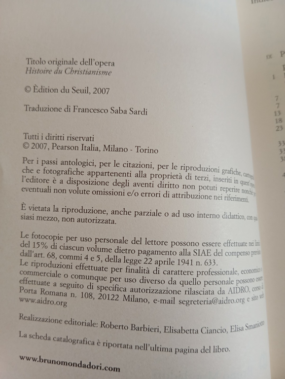 Storia del Cristianesimo, Alan Corbin, Bruno Mondadori, 2007 | Immagine Gallery 6