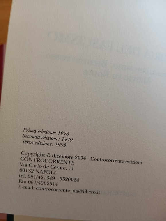 Storia del fascismo, Biennio rosso Marcia su Roma, P. Rauti …