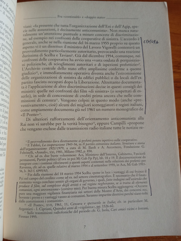 Storia del miracolo italiano, Guido Crainz, Donzelli, 2001