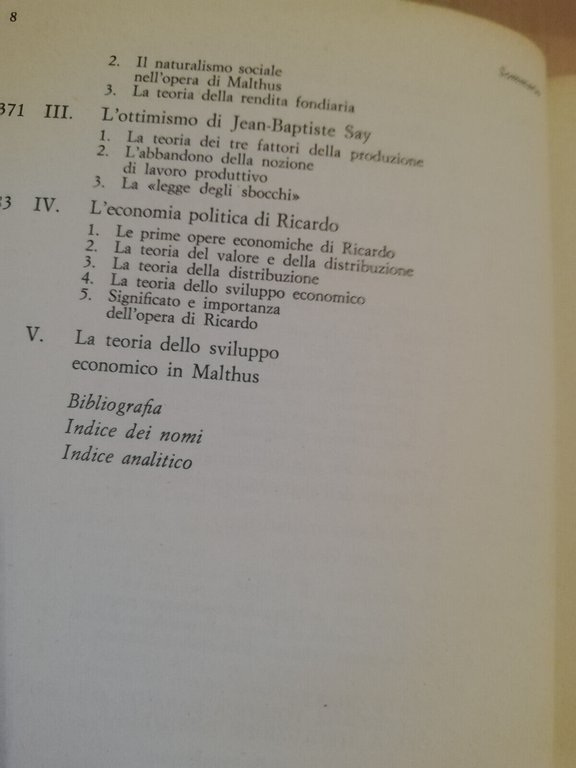 Storia del pensiero economico, due volumi, Henri Denis, 1977 Mondadori