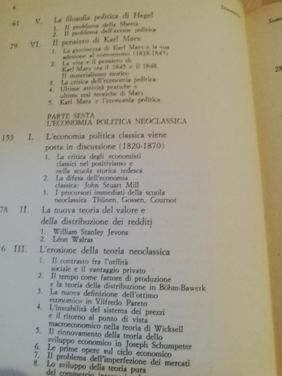 Storia del pensiero economico, due volumi, Henri Denis, 1977 Mondadori