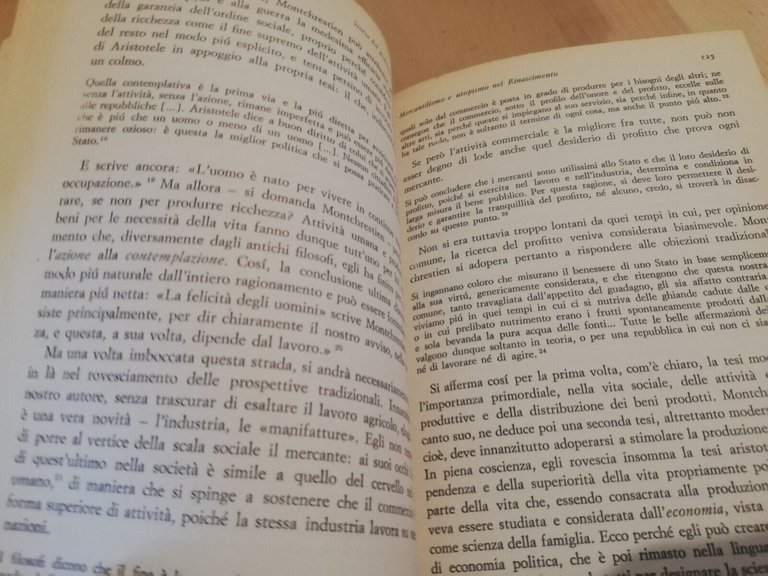 Storia del pensiero economico, due volumi, Henri Denis, 1977 Mondadori