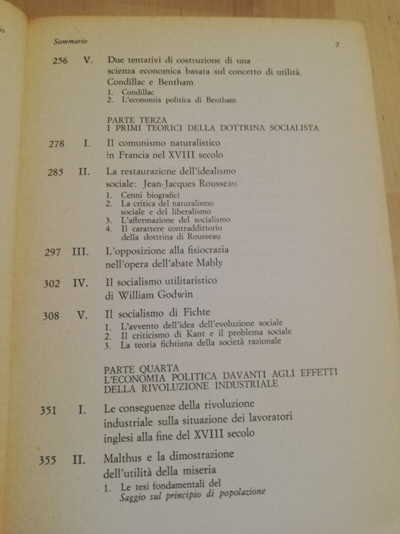 Storia del pensiero economico, due volumi, Henri Denis, 1977 Mondadori