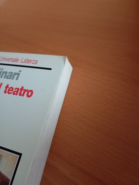Storia del teatro, Cesare Molinari, Laterza, 1996