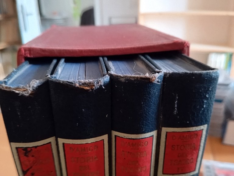 Storia del teatro drammatico 4 volumi con custodia, Silvio d'Amico, …