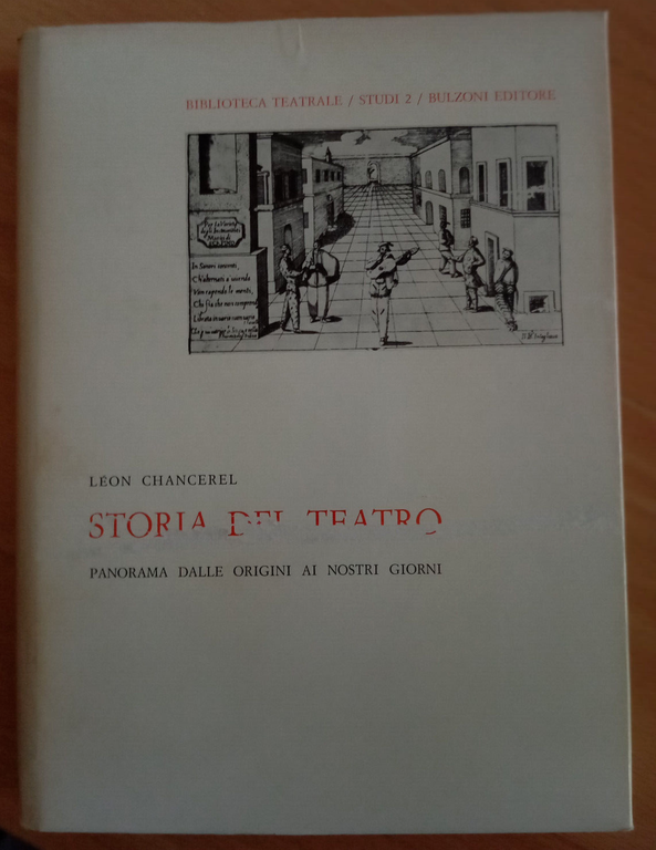 Storia del teatro, Leon Chancerel, Bulzoni 1967
