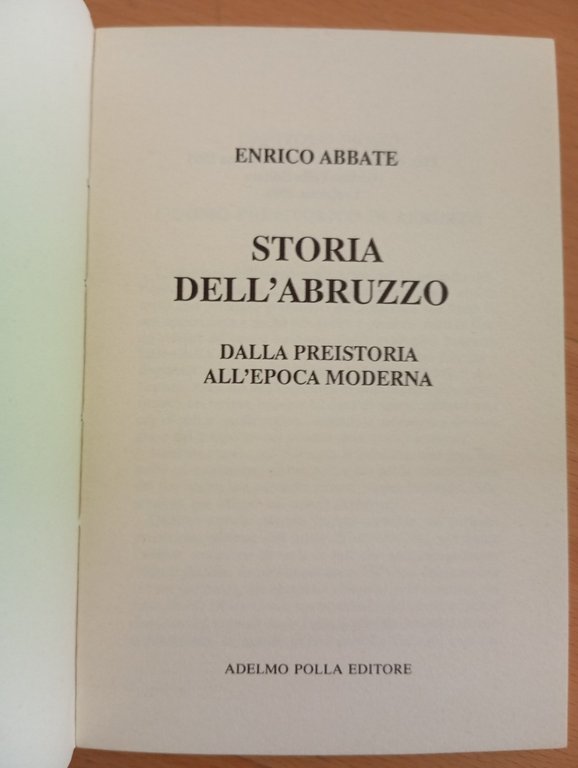 Storia dell'abruzzo dalla preistoria all'epoca moderna, Enrico Abate, 1986 | Immagine Gallery 4