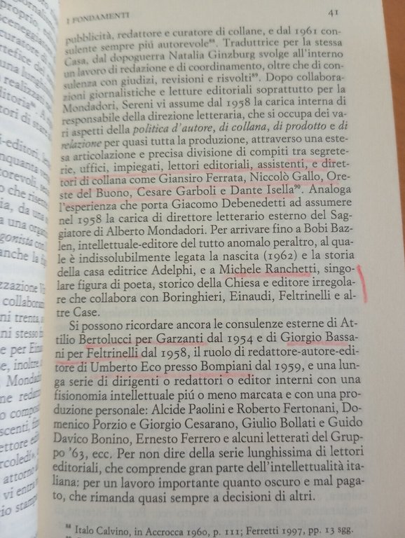 Storia dell'editoria letteraria in Italia 1945-2003, Gian Carlo Ferretti, 2004