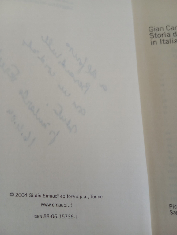 Storia dell'editoria letteraria in Italia 1945-2003, Gian Carlo Ferretti, 2004