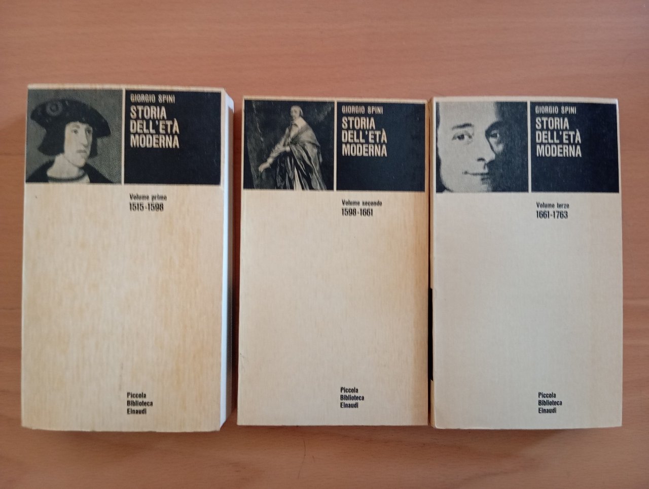Storia dell'Età Moderna, Tre volumi, Giorgio Spini, Einaudi, 1965 | Immagine principale