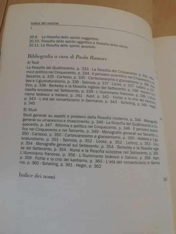Storia della filosofia moderna, Massimo Mori, 2005, Laterza