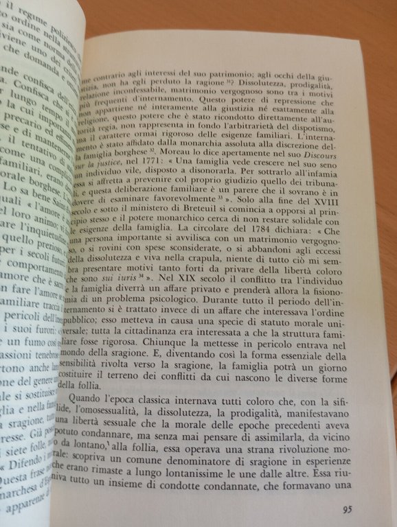 Storia della follia nell'età classica, Michel Foucault, Rizzoli, 1996