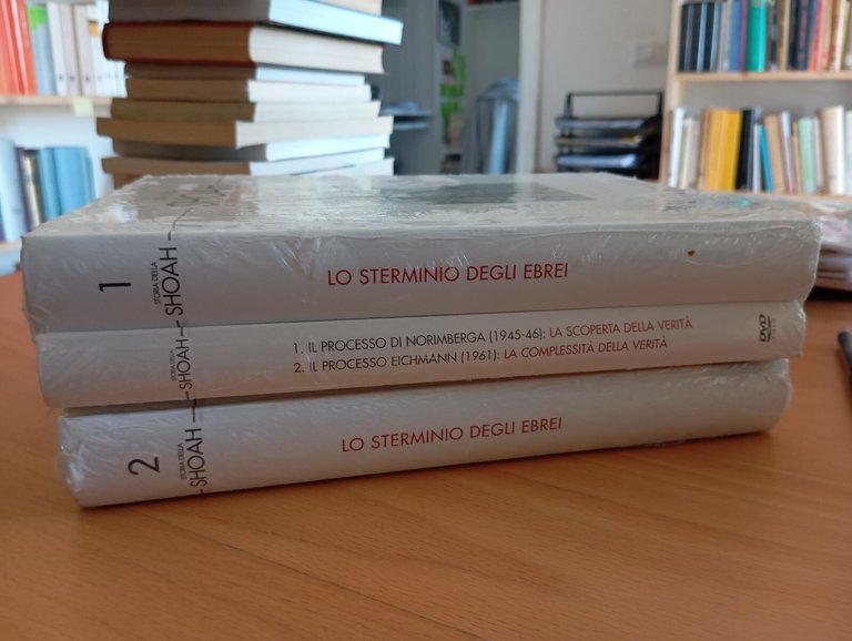 Storia della Shoah, 2 volumi + DVD, UTET La Repubblica, …