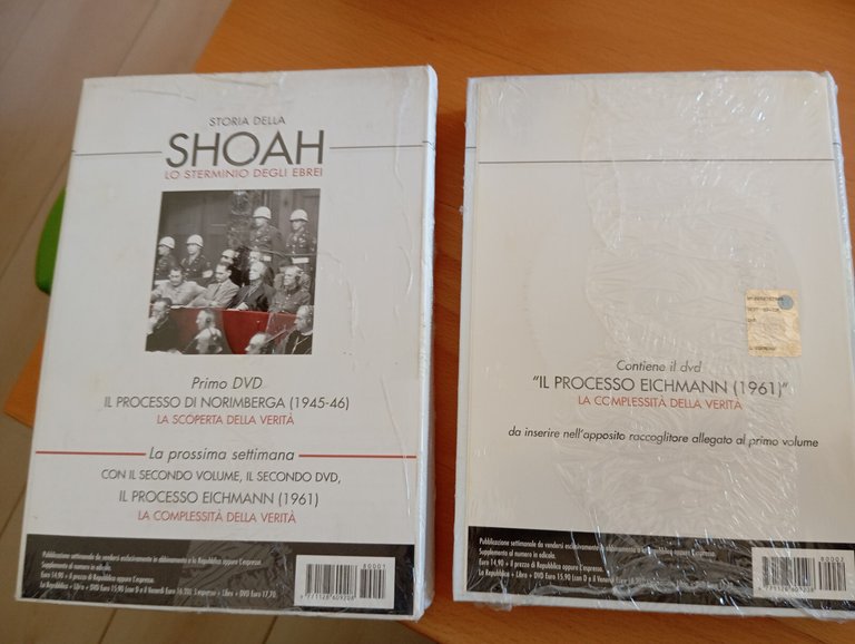 Storia della Shoah, 2 volumi + DVD, UTET La Repubblica, …