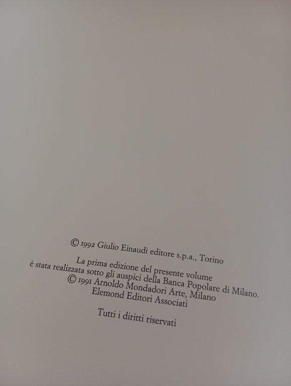 Storia delle scienze, volume 2, Le scienze fisiche e astronomiche, …