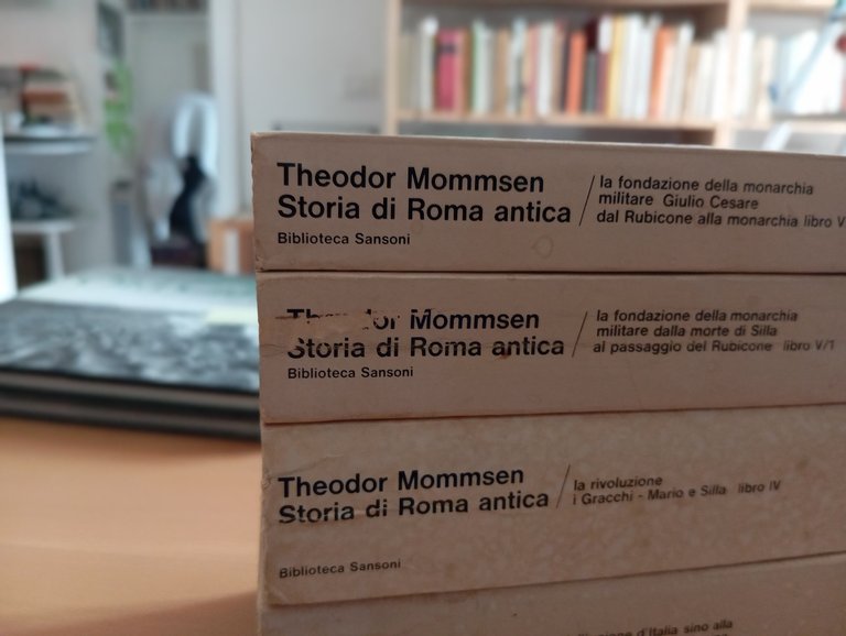 Storia di Roma antica, sei volumi, Thedor Mommsen, Sansoni, 1972 | Immagine Gallery 4