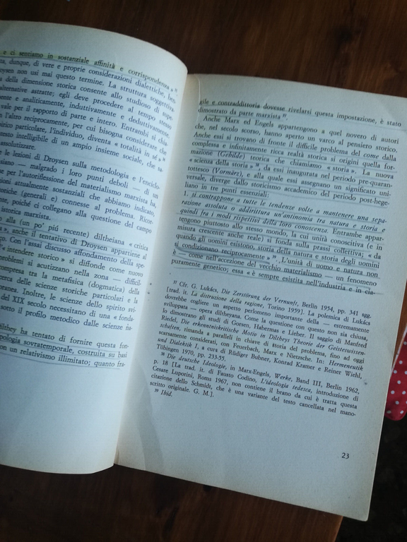 Storia e struttura, Alfred Schmitd, 1972, De Donato | Immagine Gallery 20